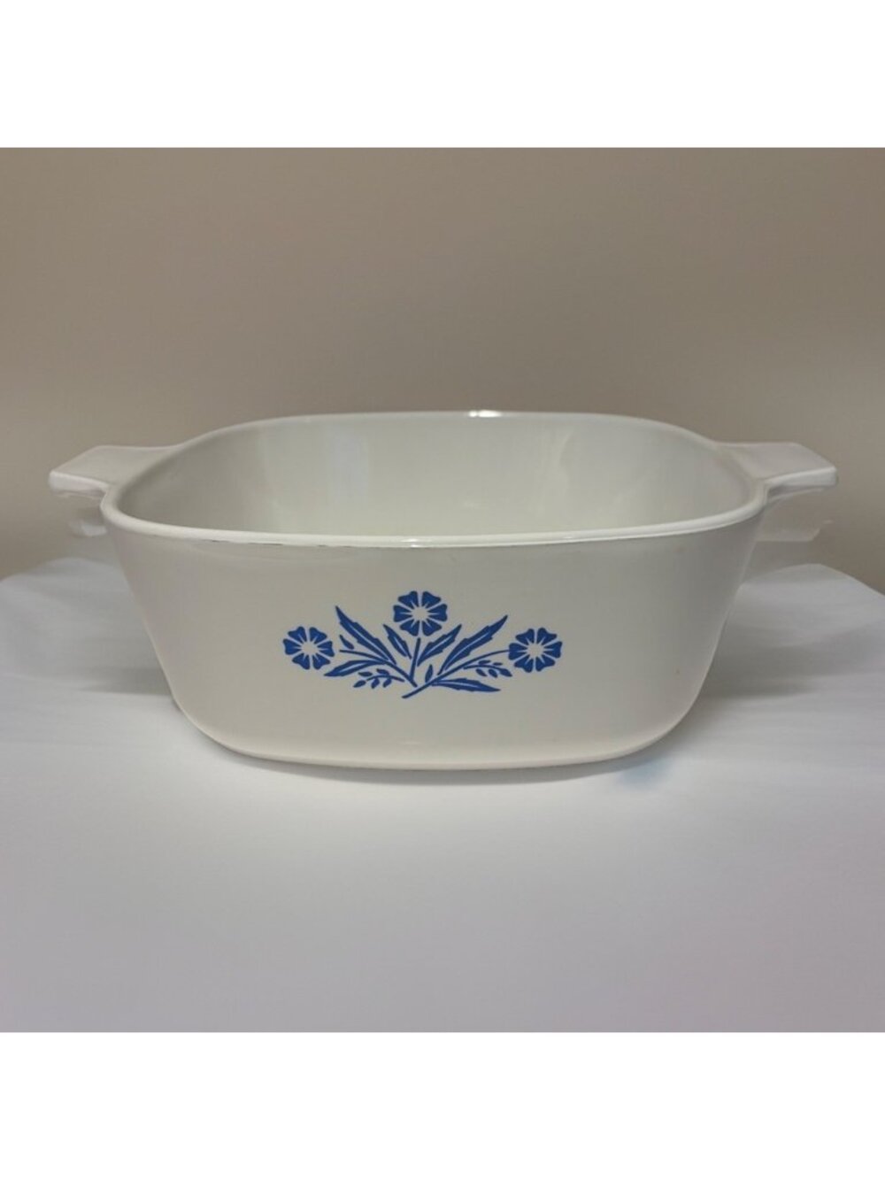 Vintage Corning Ware Blue Cornflower Casserole 1 1/2 QT Baking Dish 1960s Retro